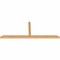 Ekena Millwork Portland Smooth Timber Gable Bracket, Western Red Cedar, 96"W x 36"H x 3 1/2"D x 3 1/2"F, 9/12 Pitch GBW096X36X0404POR00SWR - alternate 2